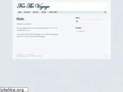Sites similar to forthevoyage.com