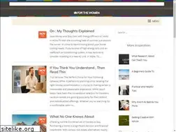 Sites similar to forthewomen.info