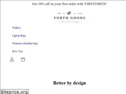 Sites similar to forthgoods.com