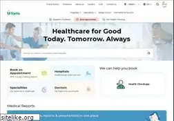 Sites similar to fortishealthcare.com