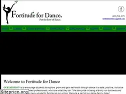 Sites similar to fortitudefordance.com