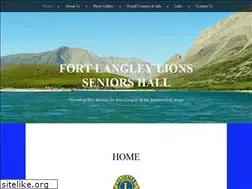 Sites similar to fortlangleylionsseniorshall.com