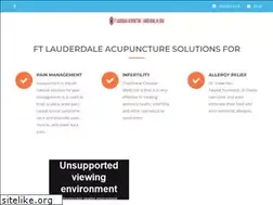 Sites similar to fortlauderdaleacupuncture.com