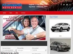 Sites similar to fortlauderdaleautorental.com