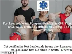 Sites similar to fortlauderdalecpr.com