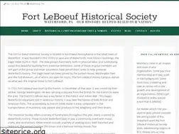 Sites similar to fortleboeufhistory.com