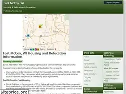 Sites similar to fortmccoyhousing.com