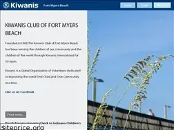Sites similar to fortmyersbeachkiwanis.org