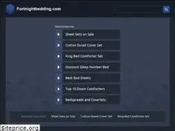 Sites similar to fortnightbedding.com