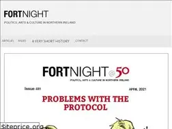 Sites similar to fortnightmagazine.org