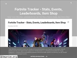 Sites similar to fortnite-tracker.blogspot.com