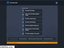 Sites similar to fortnite.info