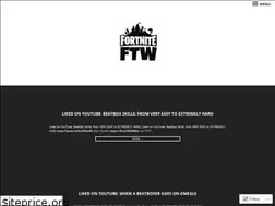 Sites similar to fortniteftw.wordpress.com