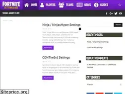 Sites similar to fortnitesettings.net