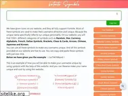 Sites similar to fortnitesymbols.com