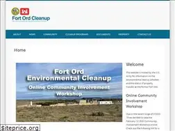 Sites similar to fortordcleanup.com