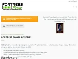 Sites similar to fortresspower.com