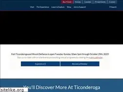 Sites similar to fortticonderoga.org