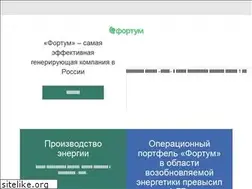 Sites similar to fortum.ru