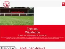 Sites similar to fortuna-walstedde.de