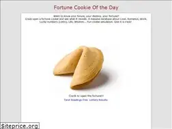 Sites similar to fortunecookie.fullstacks.net