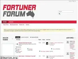 Sites similar to fortunerforum.com.au