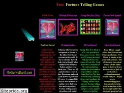 Sites similar to fortunetellinggames.com
