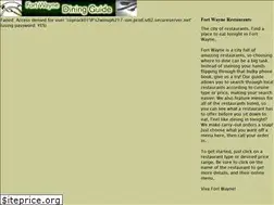 Sites similar to fortwaynediningguide.com