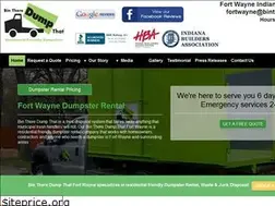 Sites similar to fortwaynedumpsterrentals.com