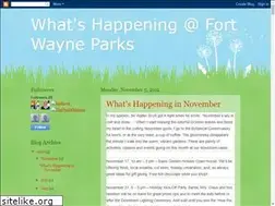 Sites similar to fortwayneparks.blogspot.com