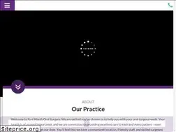 Sites similar to fortworthoralsurgery.com