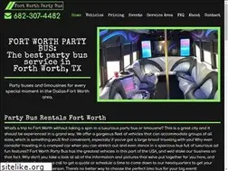 Sites similar to fortworthpartybus.com