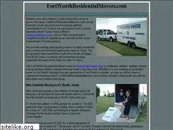 Sites similar to fortworthresidentialmovers.com