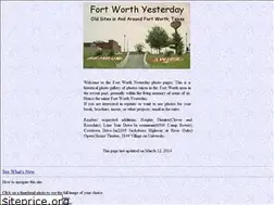 Sites similar to fortworthyesterday.com