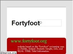Sites similar to fortyfoot.org