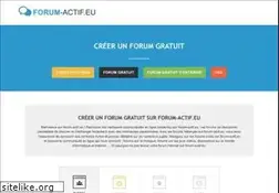 Sites similar to forum-actif.eu