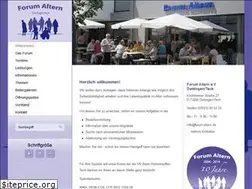 Sites similar to forum-altern.de