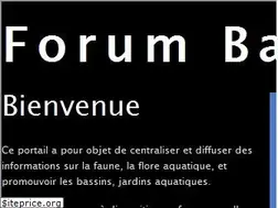 Sites similar to forum-bassin.com