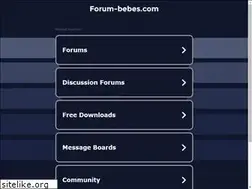 Sites similar to forum-bebes.com