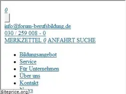 Sites similar to forum-berufsbildung.de