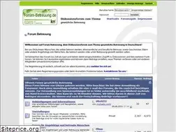 Sites similar to forum-betreuung.de