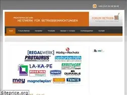 Sites similar to forum-betrieb.de