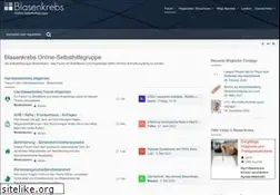 Sites similar to forum-blasenkrebs.net
