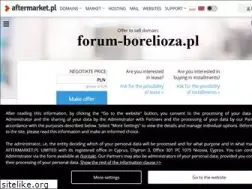 Sites similar to forum-borelioza.pl