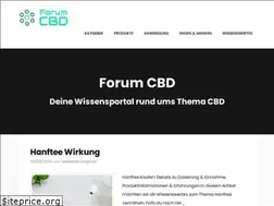 Sites similar to forum-cbd.de