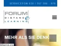 Sites similar to forum-distance-learning.de
