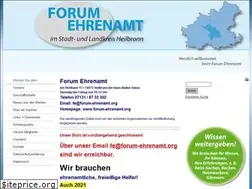 Sites similar to forum-ehrenamt.org