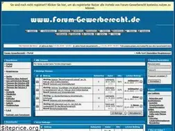 Sites similar to forum-gewerberecht.de