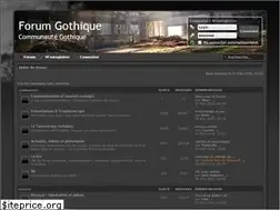 Sites similar to forum-gothique.com