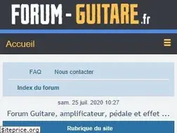 Sites similar to forum-guitare.fr